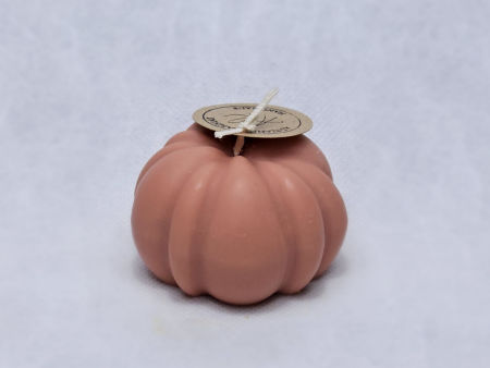 Świeca Ciemny Beż Dynia